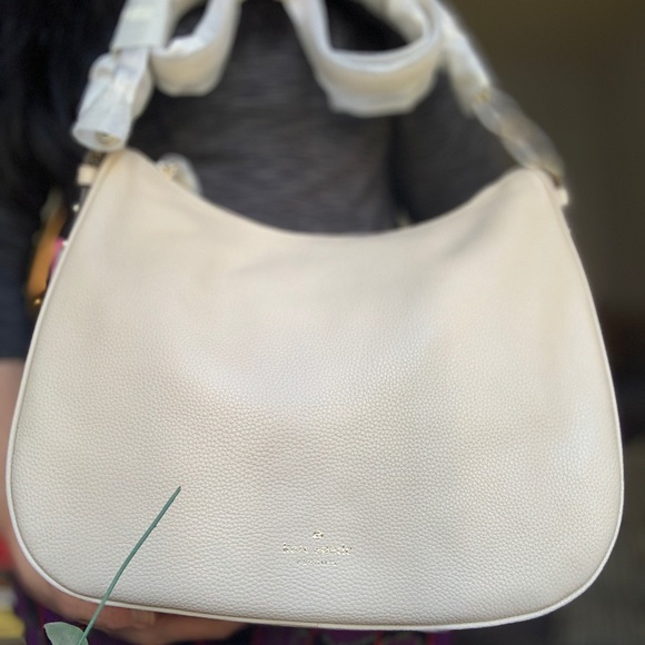 Authentic Kate Spade soft pebbled leather zip top shoulder bag - Picture 5 of 9